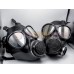 (DM310)Quality latex rubber half face adjustable conquer gas mask fetish hood accessory breathing control equipment fetish wear
